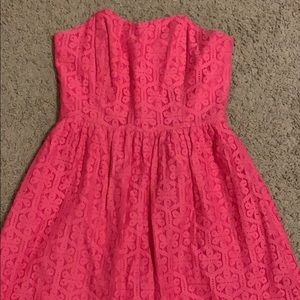 Lilly Pulitzer strapless dress
